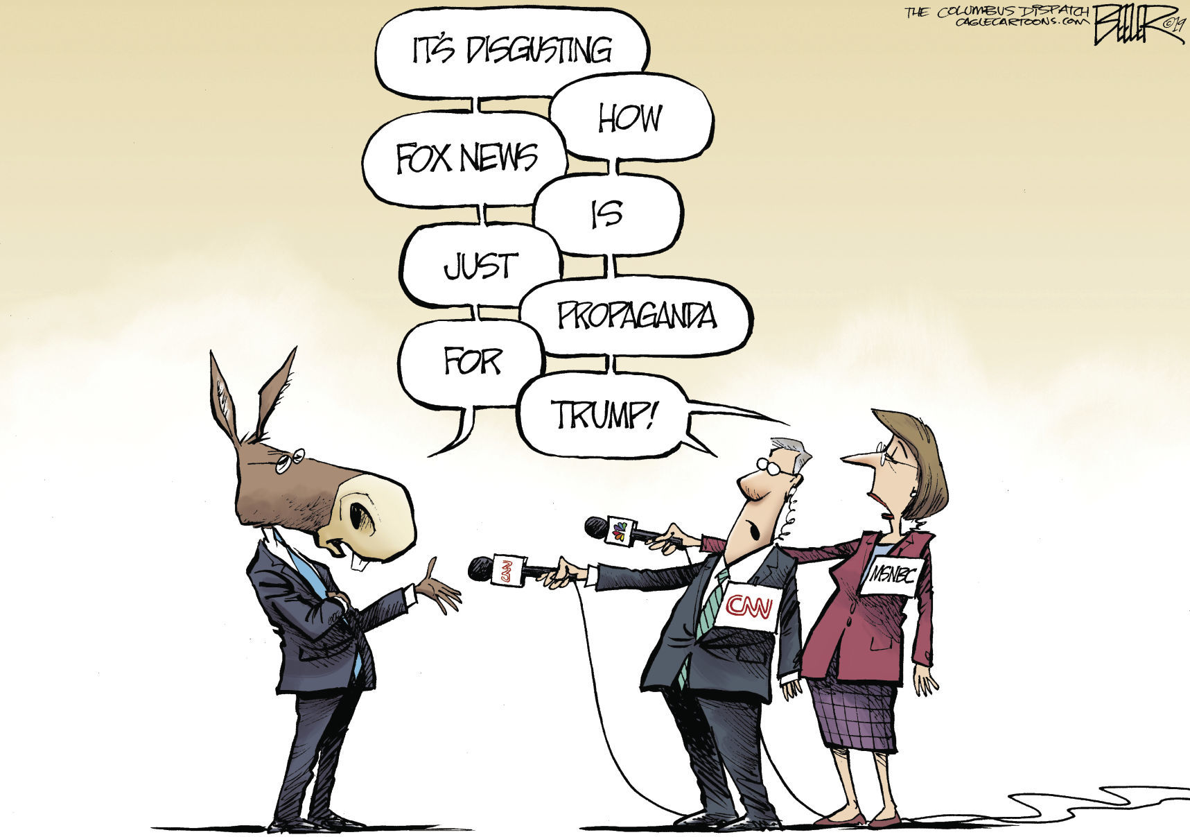 The Democratic propaganda machine